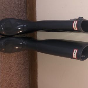 Tall hunter rain boots